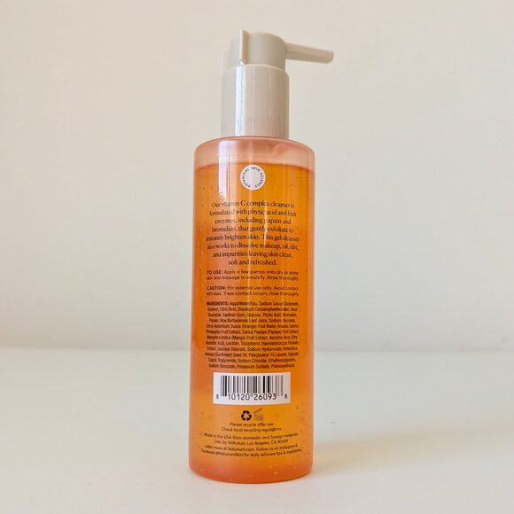 NWT Naturium Vitamin C Complex Cleanser - Picture 3 of 4